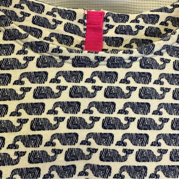 Vineyard Vines Girls’ Medium 10-12 Dress - Navy Blue Whale Print - Picture 5 of 11